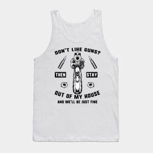 Don't Like Guns Tank Top